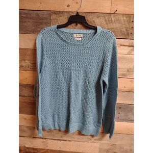 Van Heusen Women's Large (L) Long Sleeve Sweater 100% Cotton